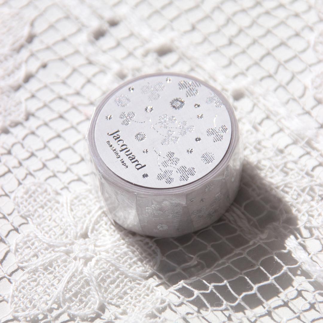 Jacquard Silver Foil Masking Tape [Clover of Happiness]