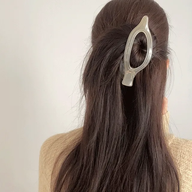 당일출고💕 *1+1할인* 프렌치 컬러 라운드 클립 유니크 포인트 헤어 머리핀 집게핀 (5color)