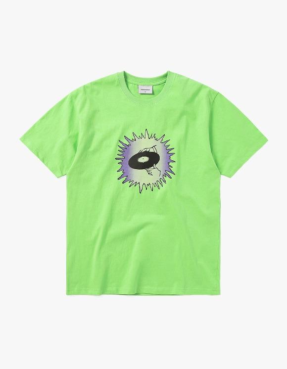 Records Tee - Green