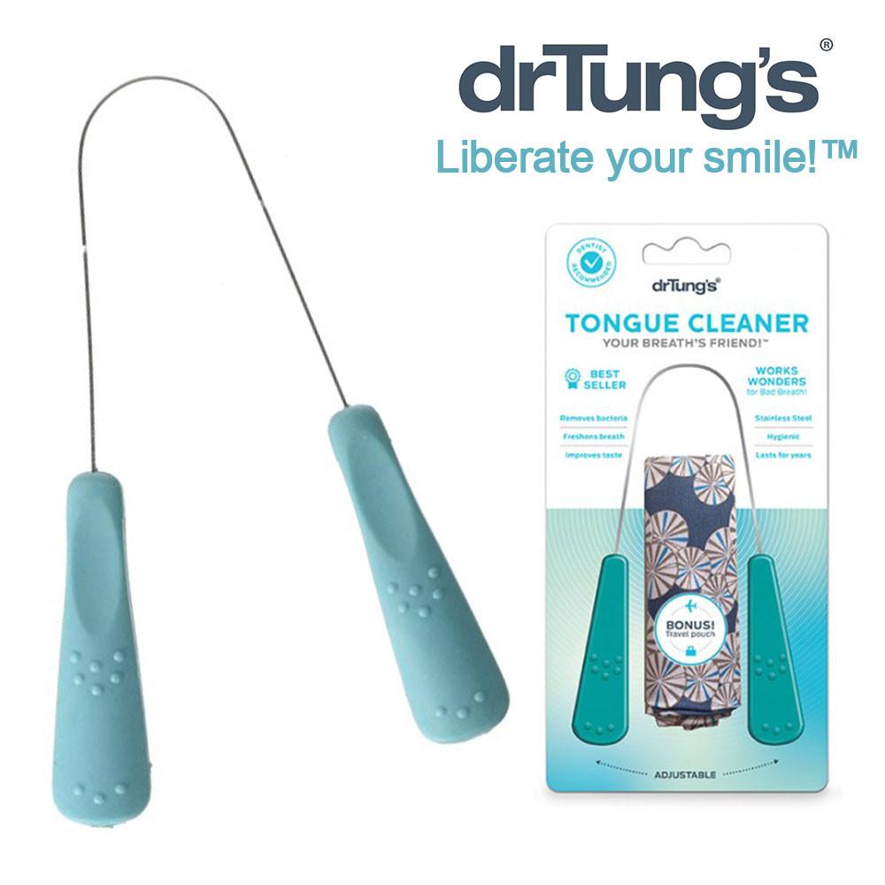 [닥터텅스]반영구 구역질없는 혀클리너2set/파우치 증정