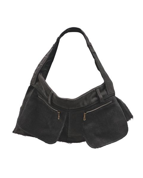 Charcoal Denim Trouser Bag