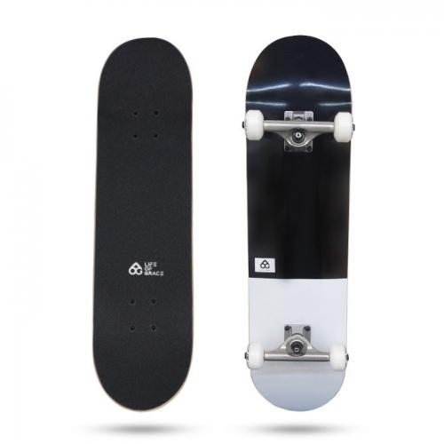 로그 스케이트보드 컴플릿 블랙&화이트 7.75인치 - (LOCO230407)