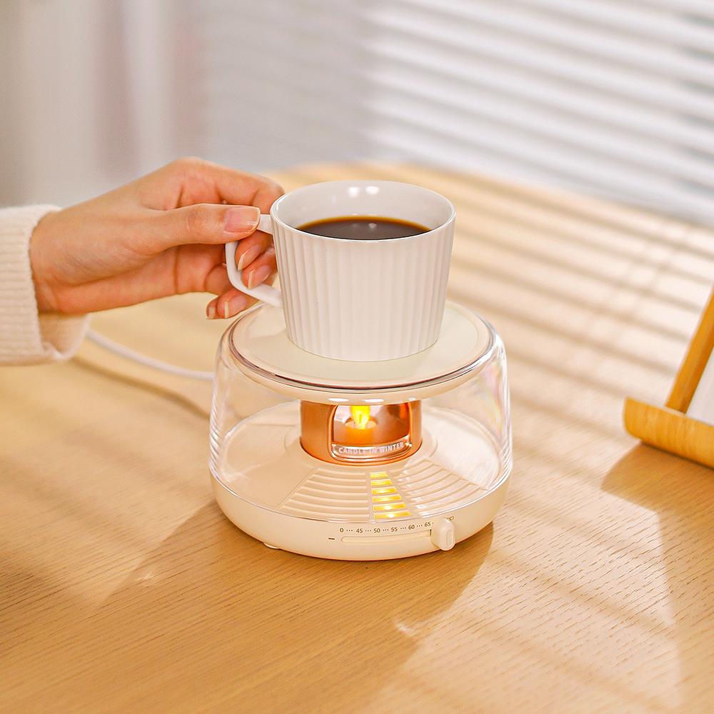 소싱 스마트 머그워머 에디션 머그컵 커피잔 미세 온도조절 코스터 홈카페 유리컵