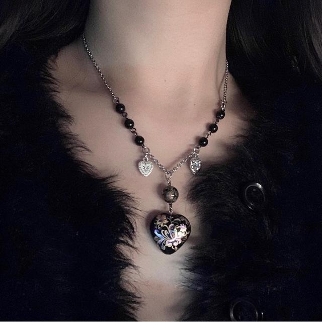 [당일발송] Black swan necklace