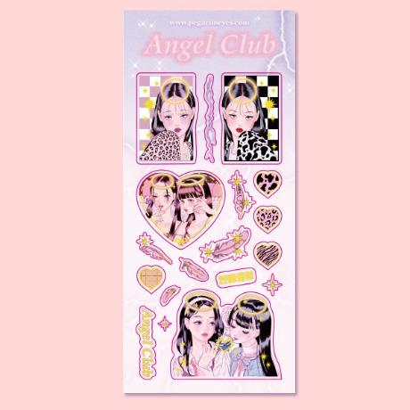 ANGEL CLUB STICKER