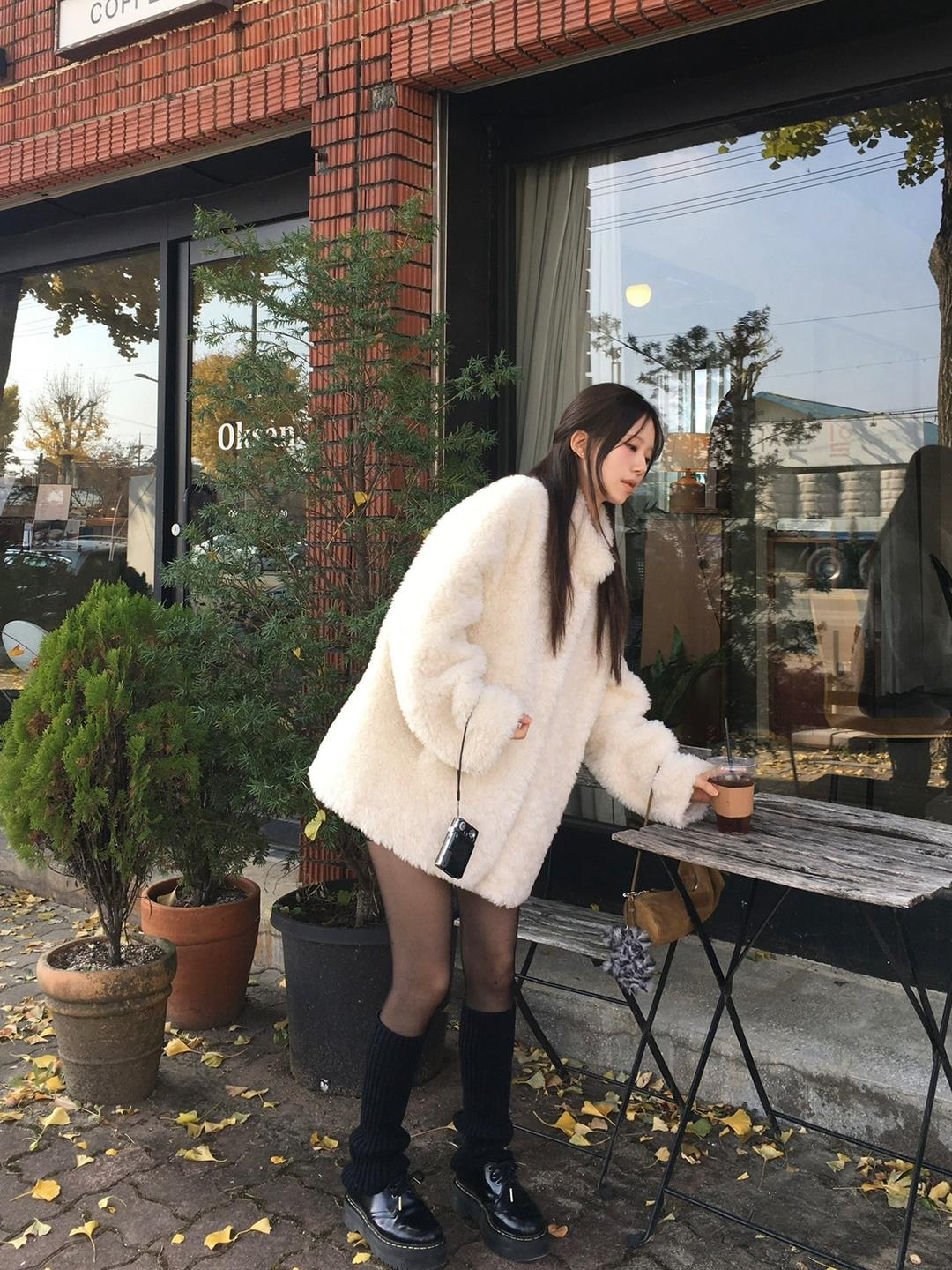 cloud fur jacket *7일소요