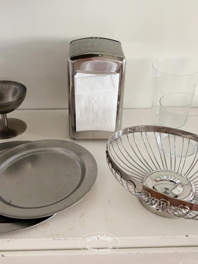 (에이미테이블) 유광 스텐 냅킨 홀더