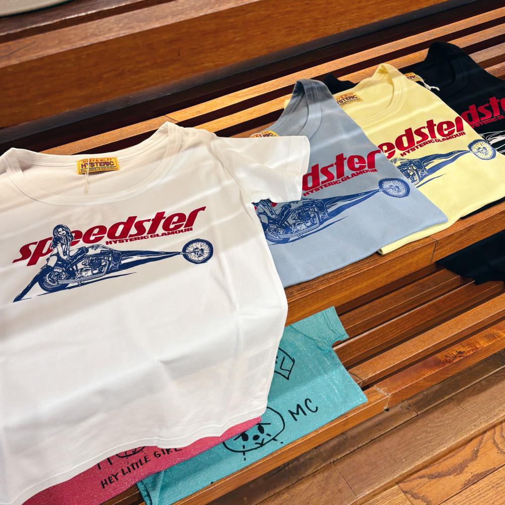 히스테릭글래머 SPEEDSTER 티셔츠 4Color