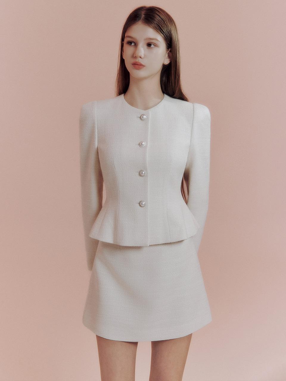 [9/10 예약배송]Loel tweed jacket