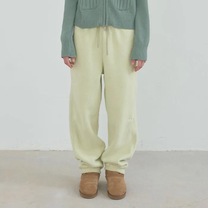 플리스 조거 팬츠 (Lemon)