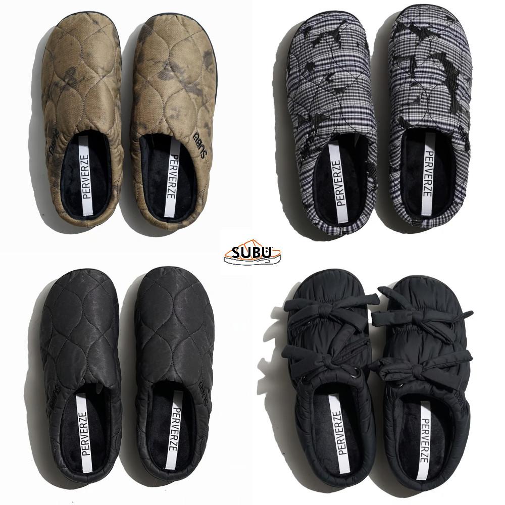 수부 퍼버즈 24FW 콜라보 패딩 샌들 방한 기모 겨울 샌들 방한화 캠핑