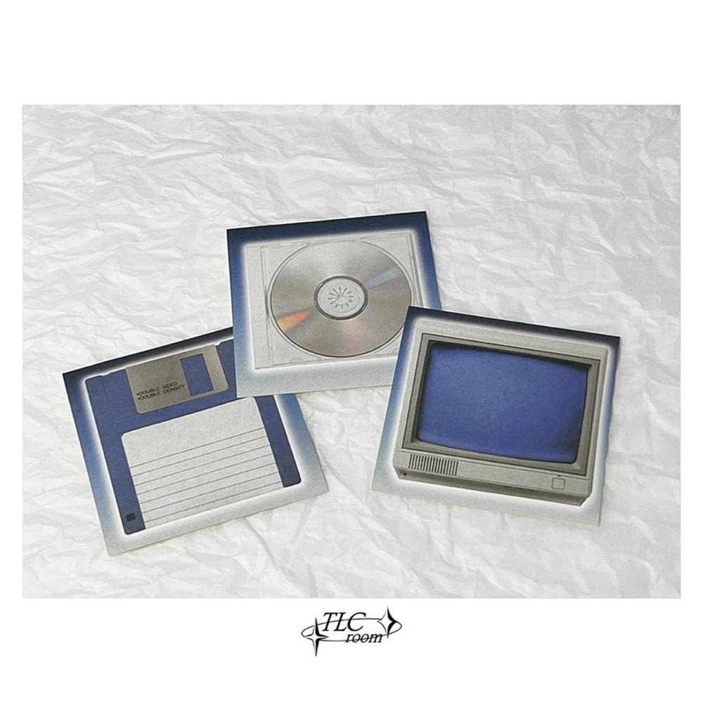 [티엘씨룸] 브로큰컴퓨터 모조지 스티커팩