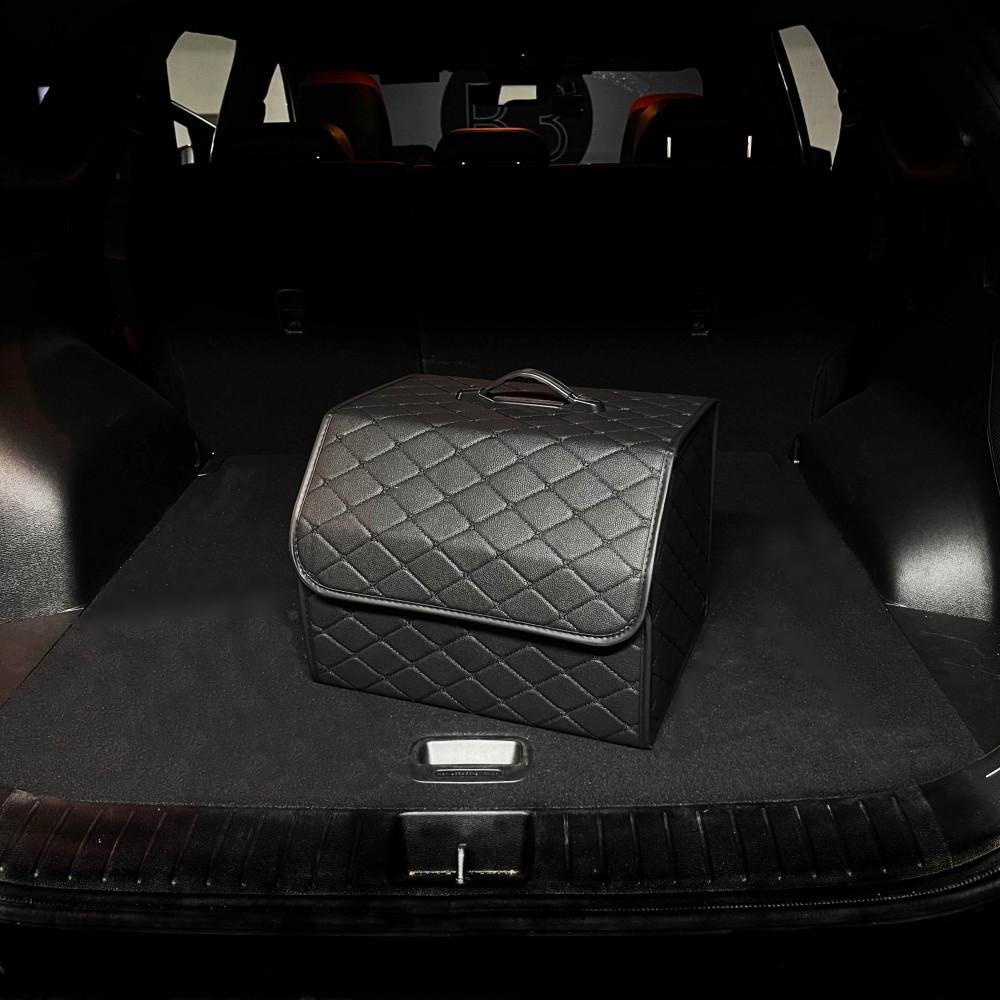 자동차 차량용 트렁크정리함 수납함 세차보관함 세차툴백 벤츠 카니발 쏘렌토 블랙스티치S