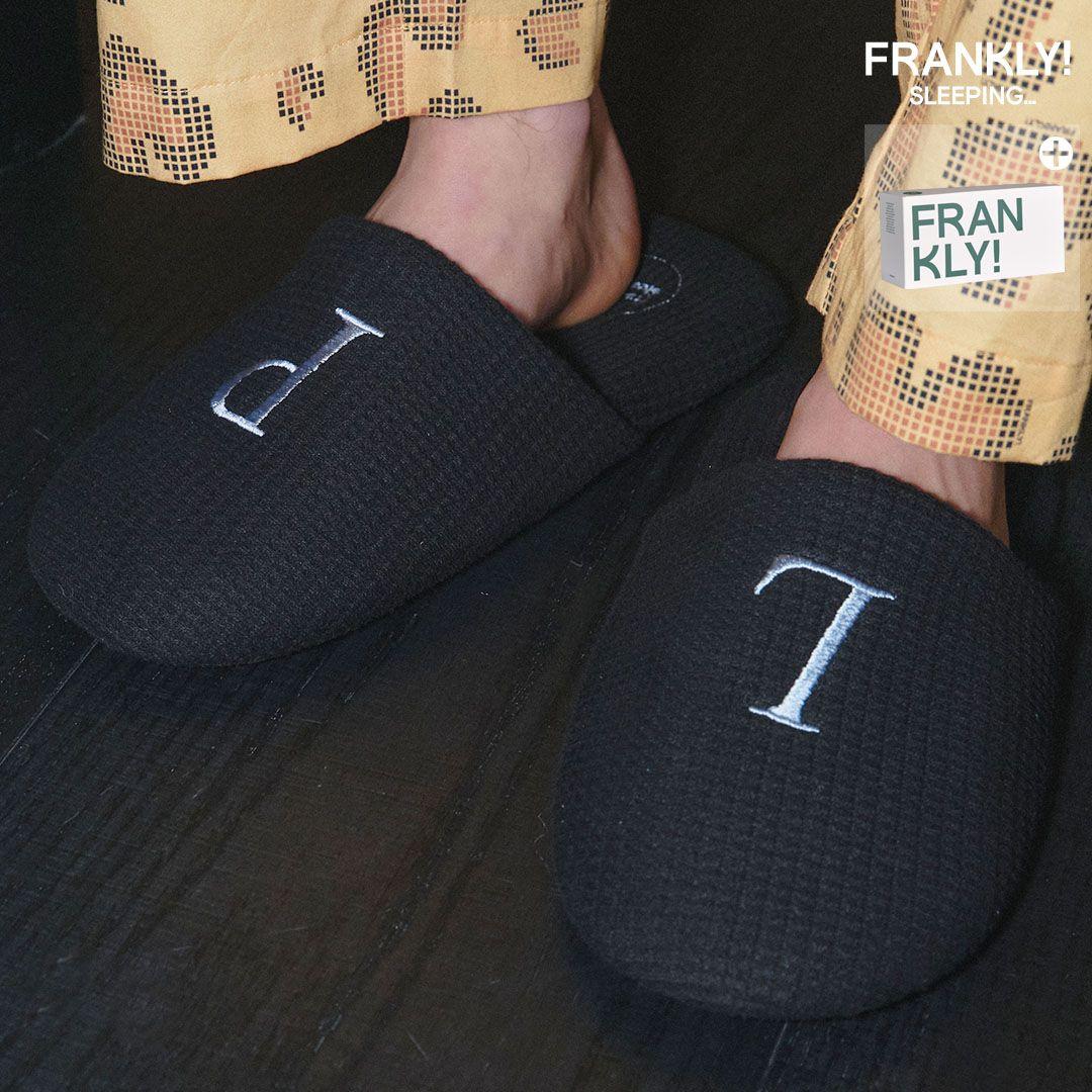 Cool-Waffle Washable Room Shoes, Black