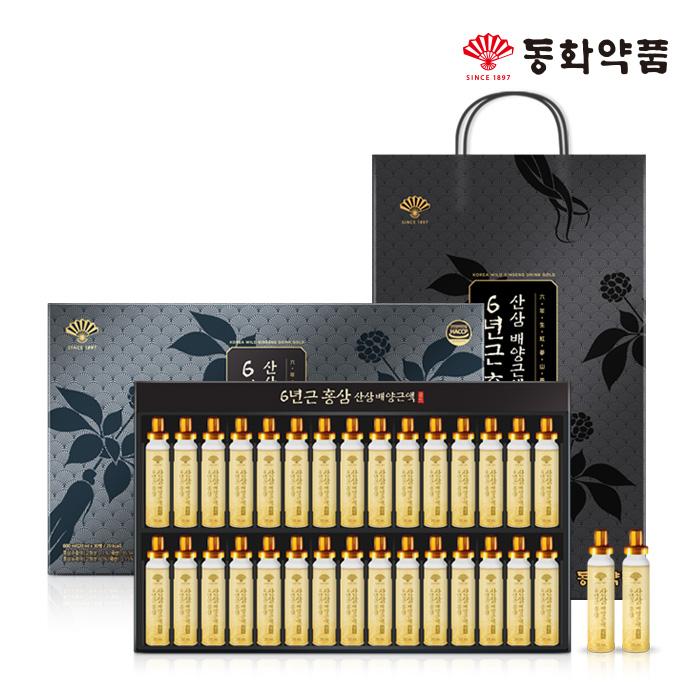 [동화약품] 홍삼 산삼배양근액 골드 20ml x 30병 +쇼핑백