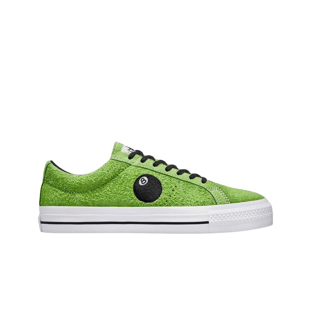 Converse x Stussy One Star Pro Ox 8 Ball Green