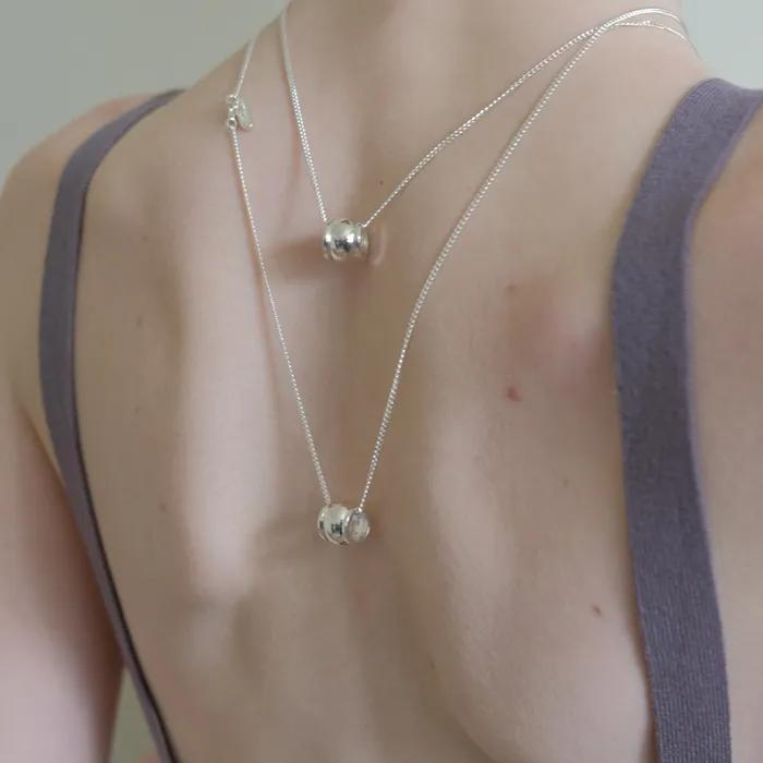 [예약배송]25SP Chunky Dome Necklace