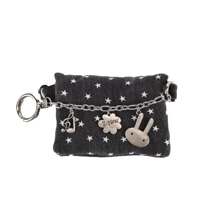Rabbit chain wallet_black