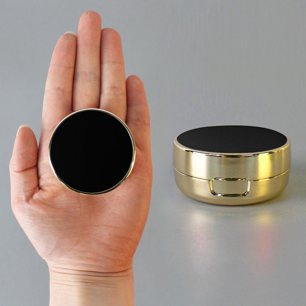 에어 쿠션 케이스 용기 미니블랙골드 비비크림 화장품 공병 DIY