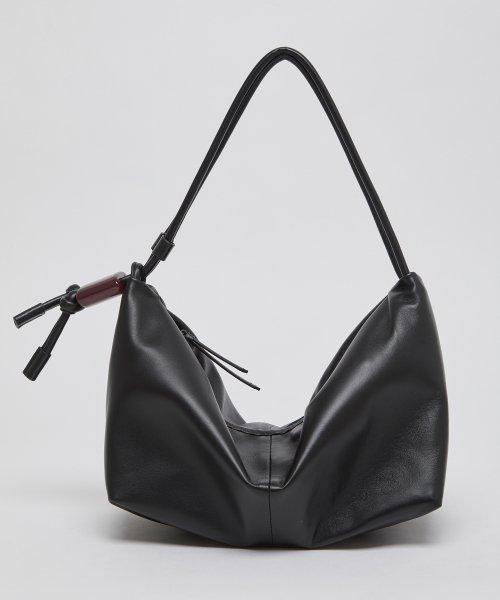 Ridge shoulder bag(Deep sleep)_OVBAX25004BLK