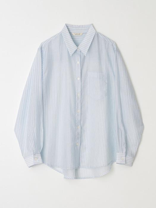 [W컨셉 단독][5th reorder] AIRY STRIPE SHIRT