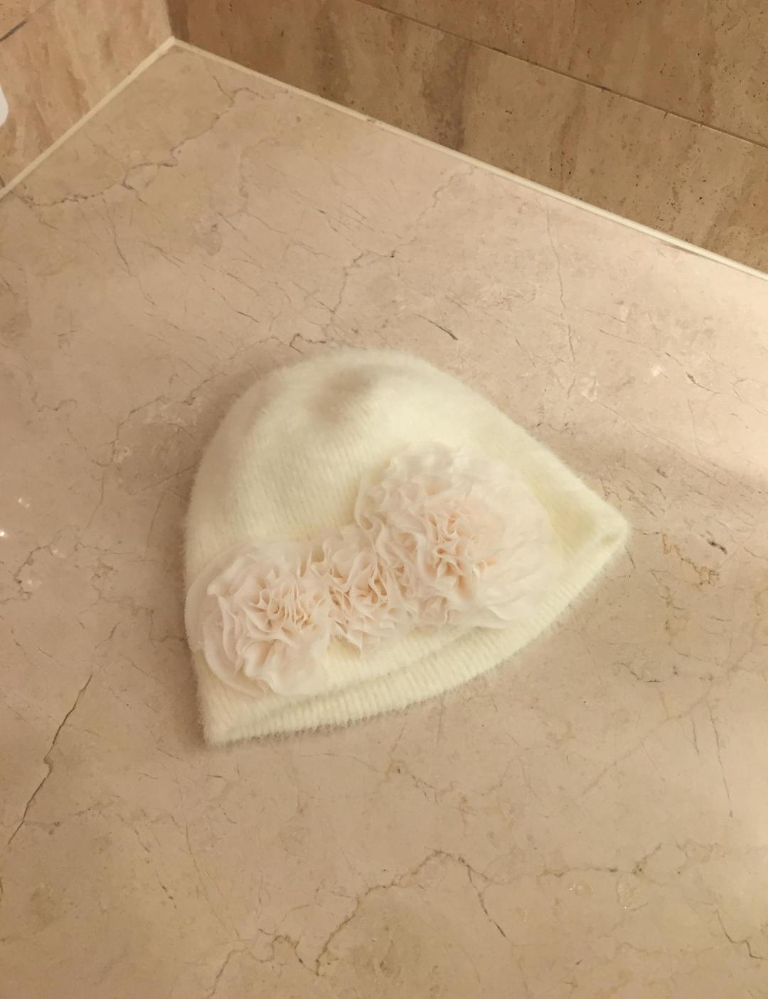 CORSAGE BEANIE (4col)