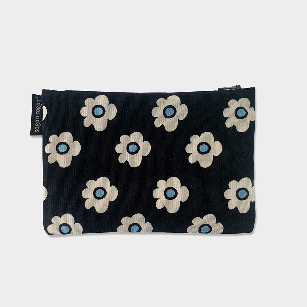 retro flower pouch m