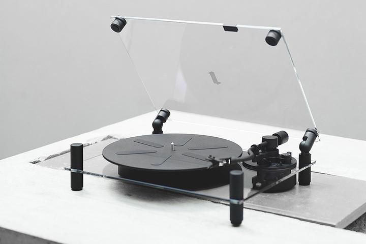 [주말특가] [오늘의딜] 턴테이블 LP 플레이어 TRANSPARENT TURNTABLE