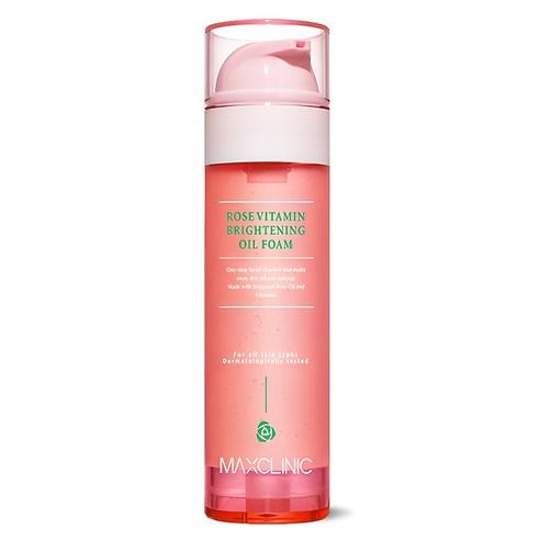 맥스클리닉 로즈 비타민 브라이트닝 오일 클렌징 폼, 110g, 1개 - 클렌징 폼 | 쿠팡
