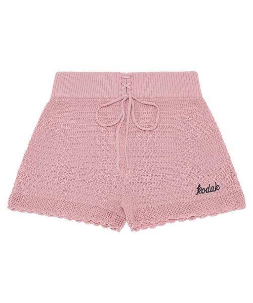 핫썸머 스웨터 반바지 우먼 PINK