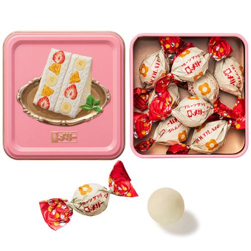 메리스 2026년 발렌타인데이 초콜릿 과일샌드 틴케이스 (8개입)