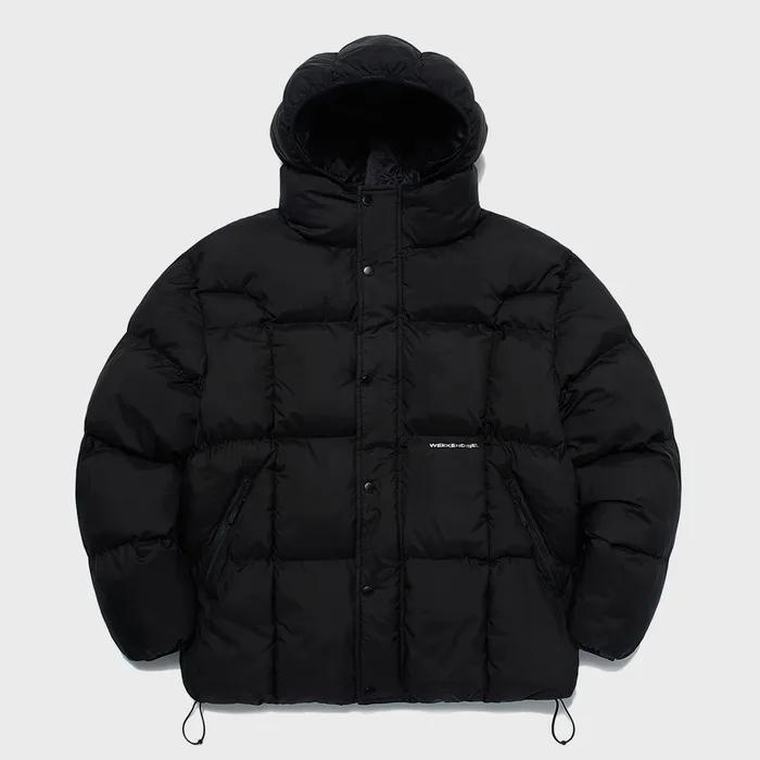 HOODED PUFFER JK (BLACK)