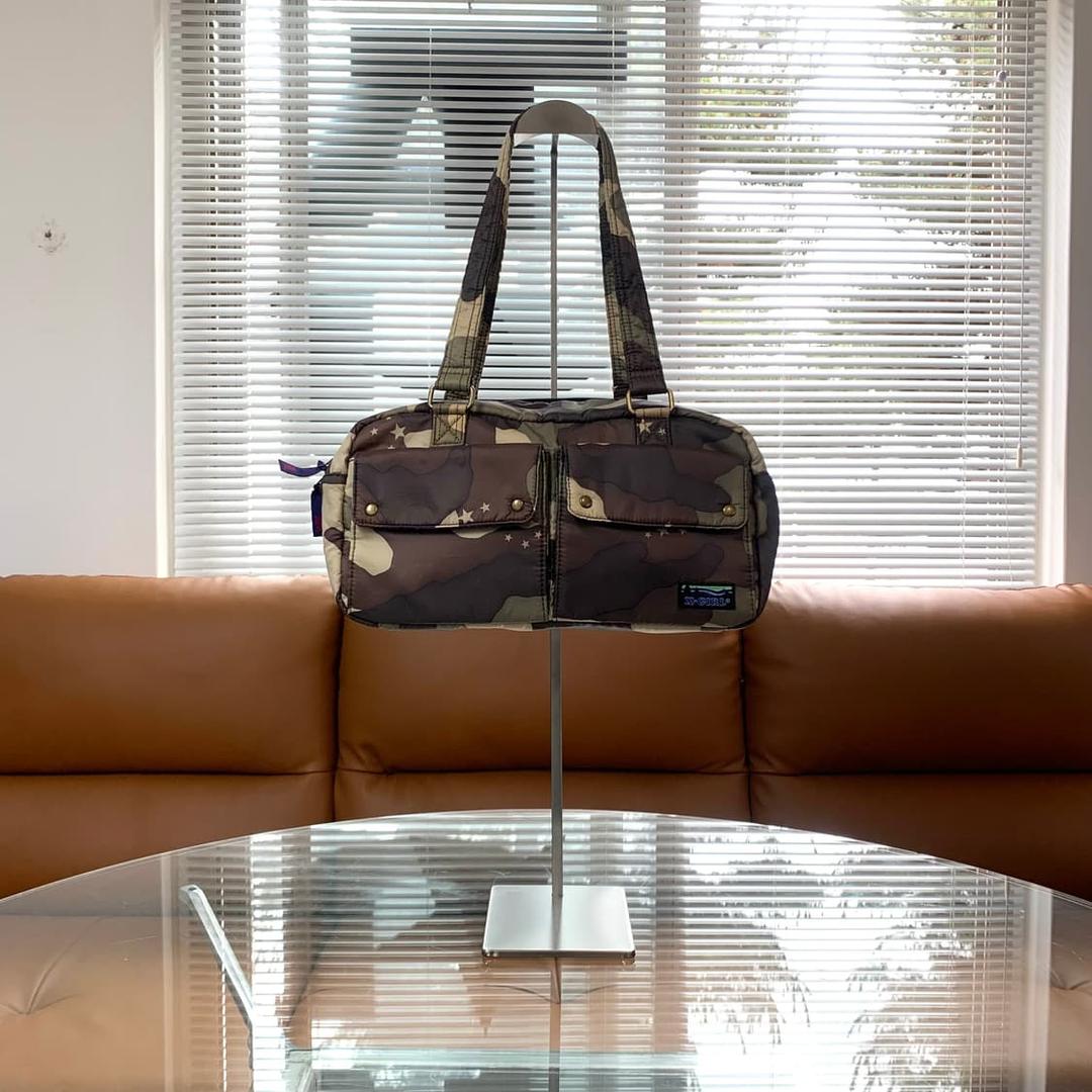 X-Girl camo bag | 후루츠패밀리