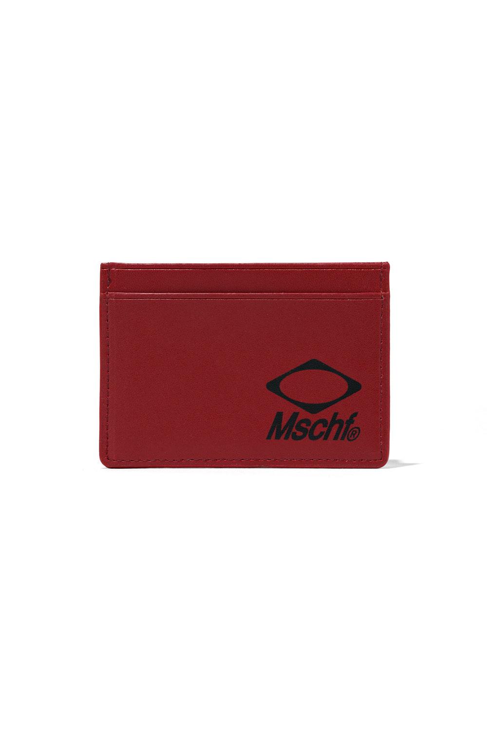 MSCHF SPORTS CARD WALLET_RED BROWN