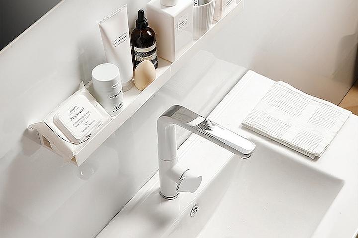 커넥티드 연결 욕실 수납 벽 선반