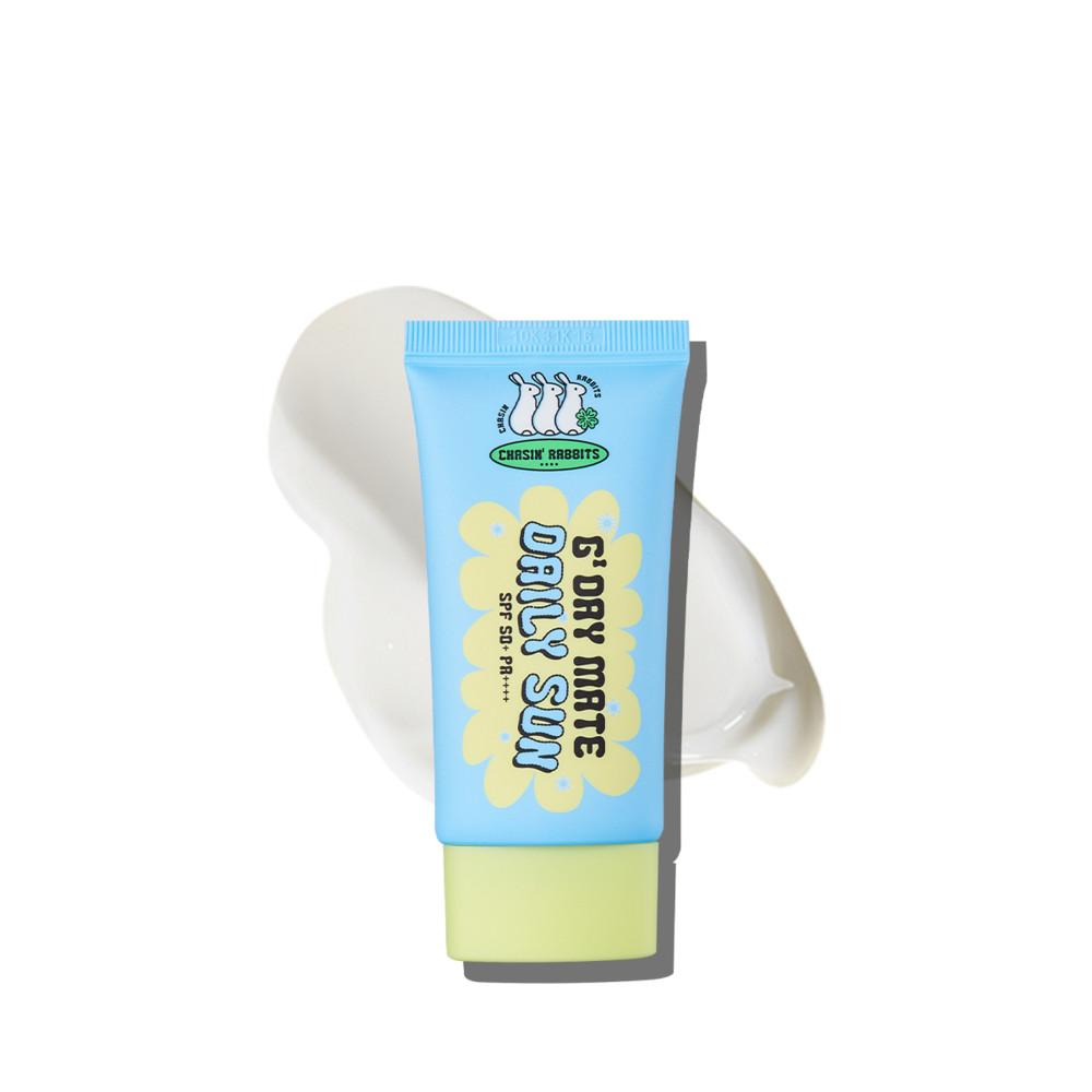 체이싱래빗 굿데이 메이트 데일리 썬 SPF50+ PA++++ / 리프 세이프 / 비건 선크림 / 50ml