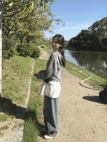 바이 후드 가디건