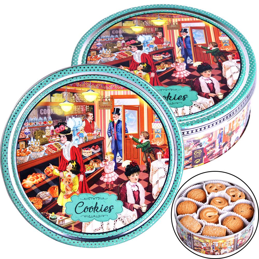 [1+1/총 2개] 댄케이크 유로피안 버터쿠키/초코쿠키 틴케이스 454G