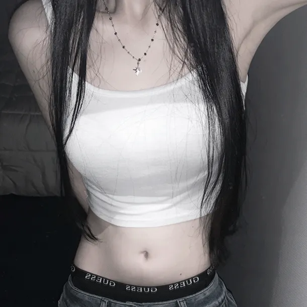 (3color) 스너그 크롭 슬리브리스