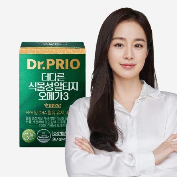 [닥터프리오] 식물성 알티지 오메가3 26.4g (440mg x 60캡슐)