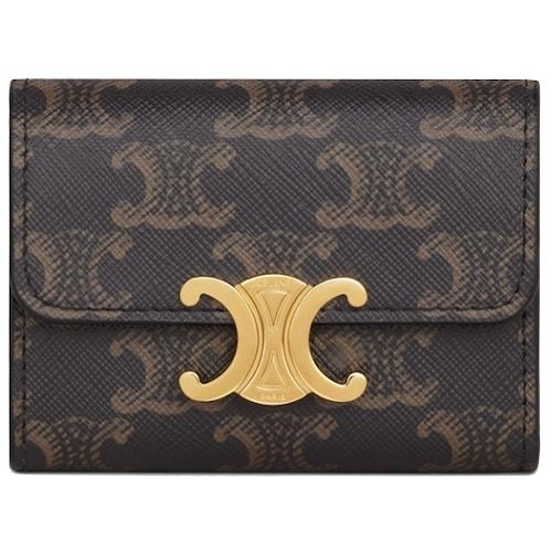 셀린느 트리오페 컴팩트 지갑 10I652 DS3 04LU