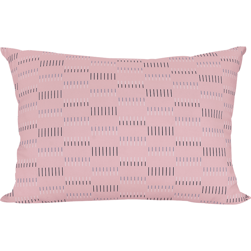 Column Pink Pillowcase 콜럼 핑크 베개 커버