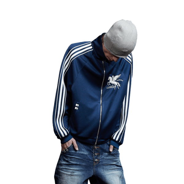 FALLING ANGEL SPORTS JACKET - NAVY