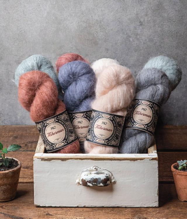 Maison Corlène 메종콜린느 베이비 수리 알파카  Baby suri alpaca 수입실 대바늘 실 니트하임