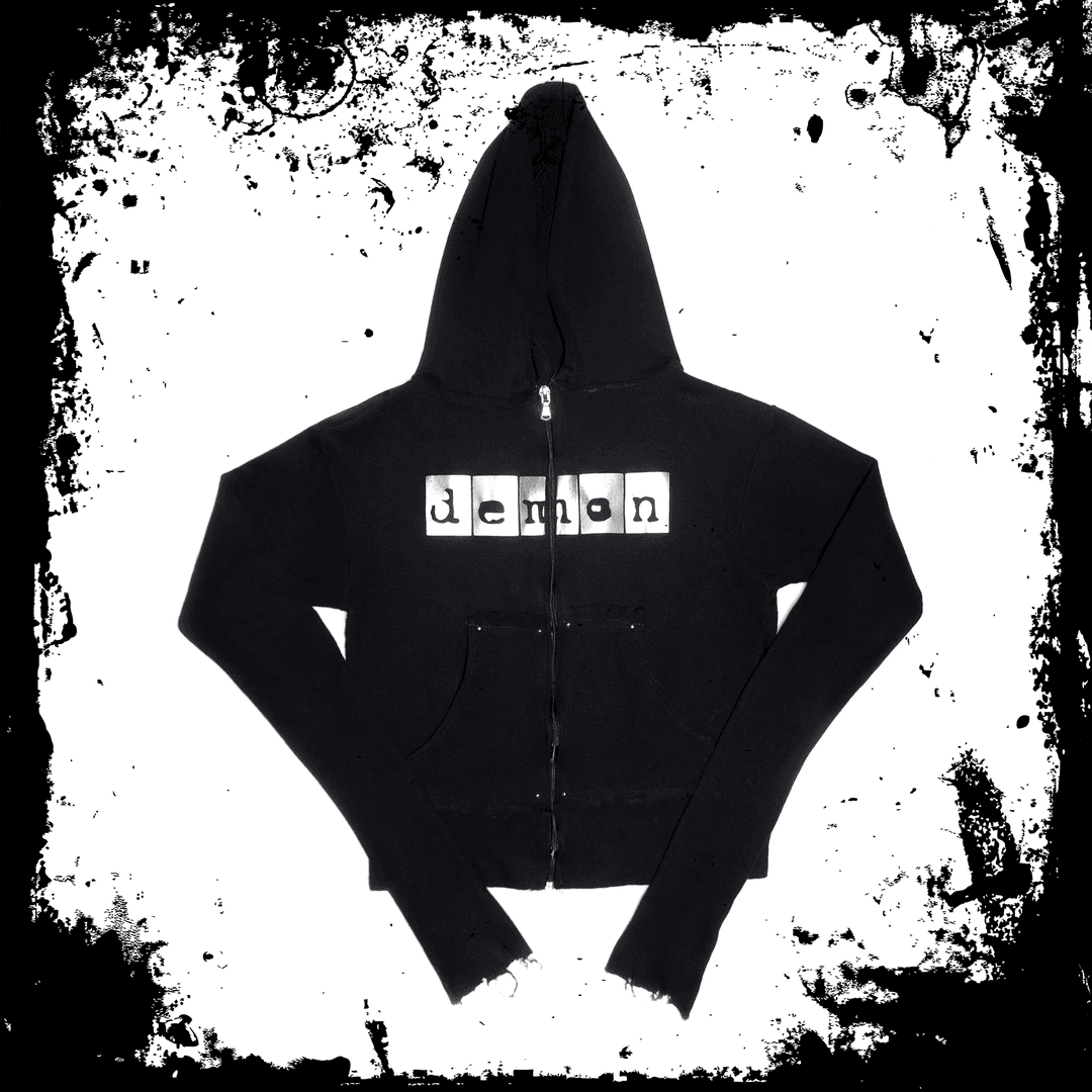 Demon Distressed Hoodie