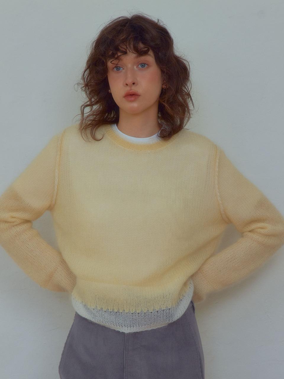 Celia Layard Vintage Knit_Yellow