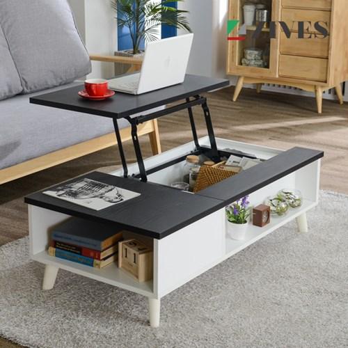 [지베스] 뮤트 1200 리프트업 소파테이블_기본형