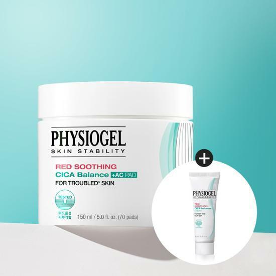 [NEW] 피지오겔 레드수딩 시카밸런스 플러스 AC 카밍 패드 70매