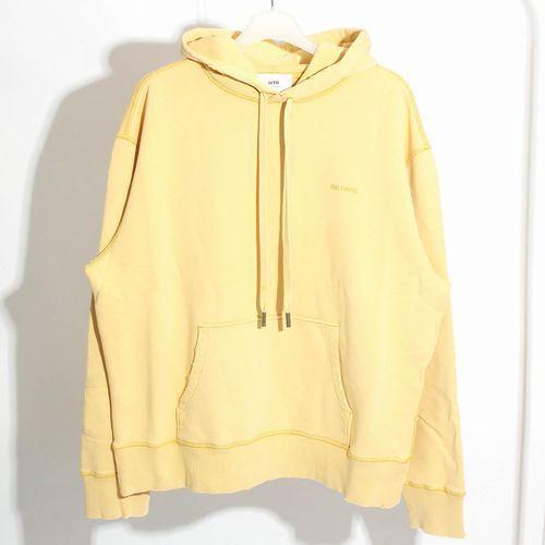 <프리시모> 국내당일 23FW 아미 자수 로고 후드 옐로우 USW216 JE0052 718 | 머스트잇