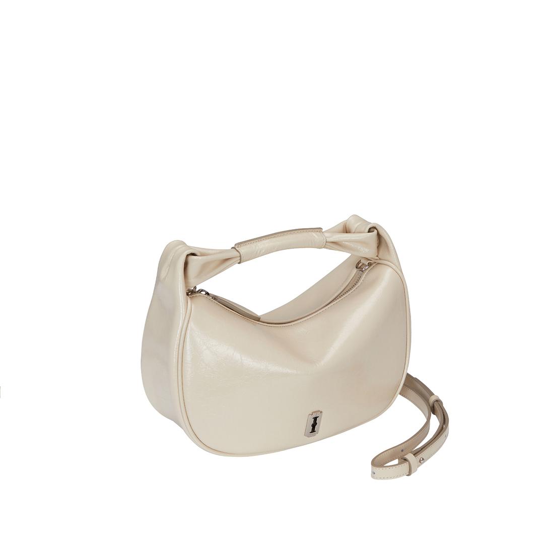 Halfmoon Coconut Mini Tote (하프문 코코넛 미니 토트) Sand Ivory